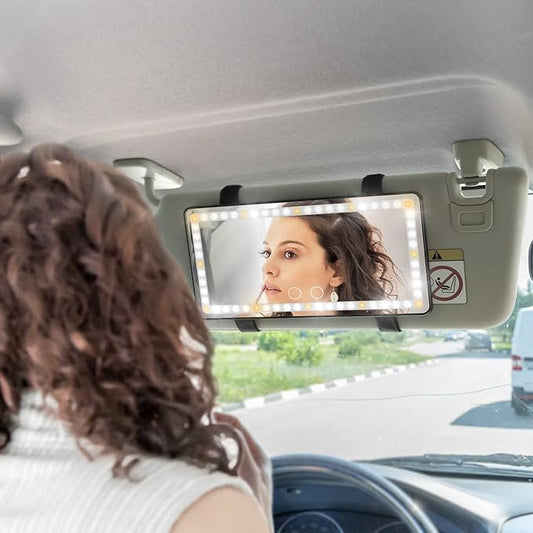 LED Car Vanity Mirror For Make-Up