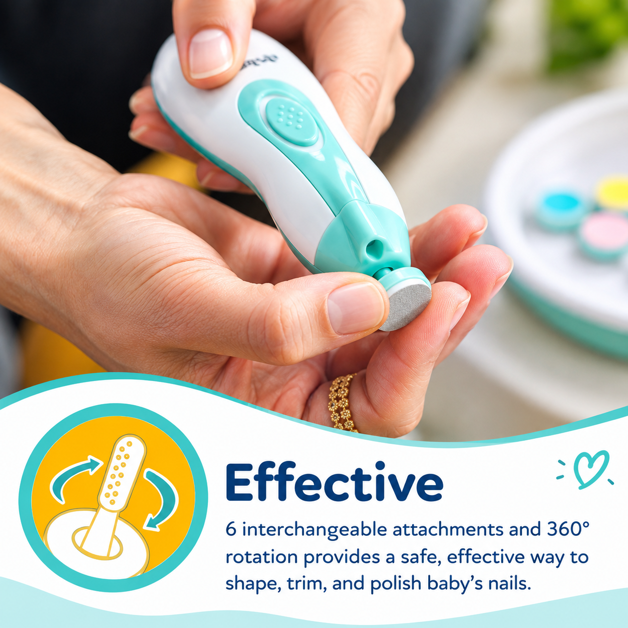 ЁЯС╢ Electric Baby Nail Trimmer