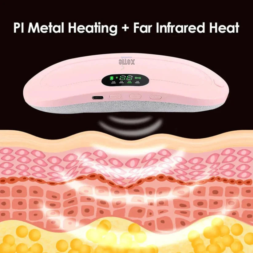 XOTIC Period Cramp Comfort Heating Pad and Massager