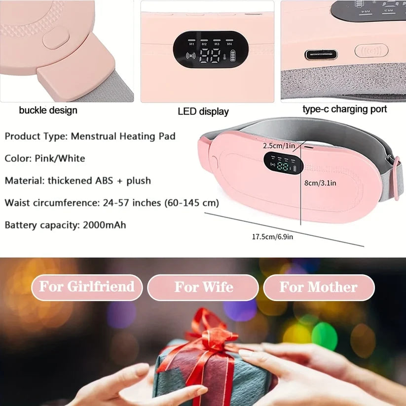 XOTIC Period Cramp Comfort Heating Pad and Massager