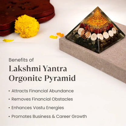 💰 100% Original Pyrite Crystal Pyramid | Attract Money, Abundance & Success