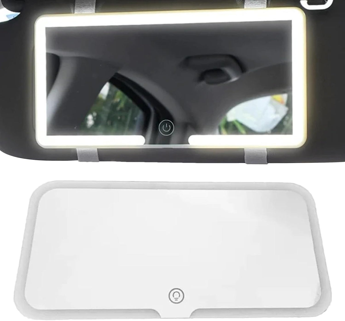 LED Car Vanity Mirror For Make-Up