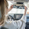 Universal Clip-On Wide Angle Car Rear View Mirror | Anti-Glare