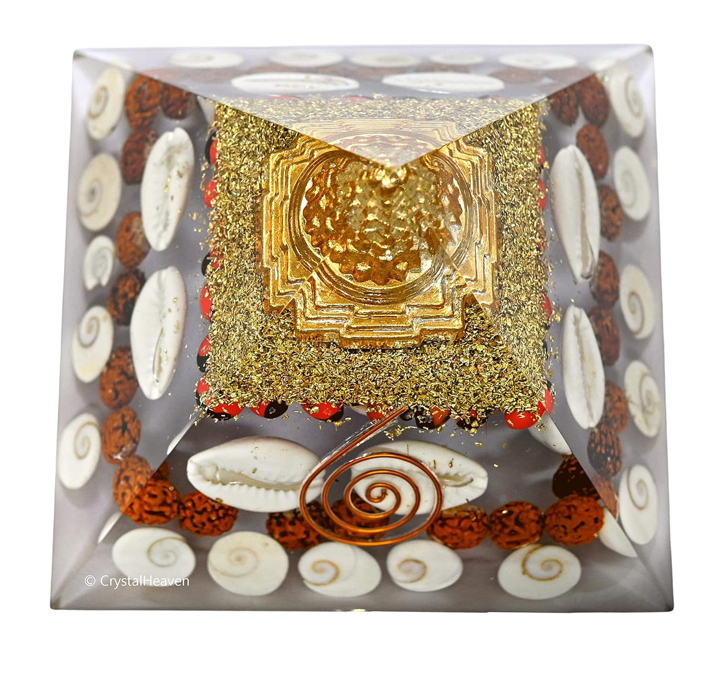 💰 100% Original Pyrite Crystal Pyramid | Attract Money, Abundance & Success