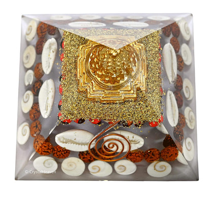 💰 100% Original Pyrite Crystal Pyramid | Attract Money, Abundance & Success