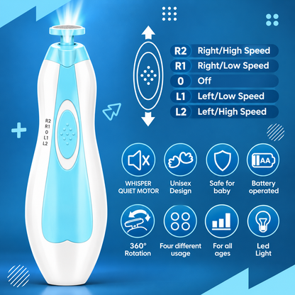 👶 Electric Baby Nail Trimmer