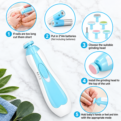 👶 Electric Baby Nail Trimmer