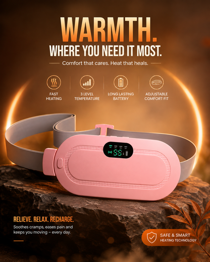 XOTIC Period Cramp Comfort Heating Pad and Massager