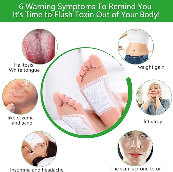 🌿 Herbal Premium Detox Foot pads 🌿 (BUY 2 GET 2 FREE)🌿