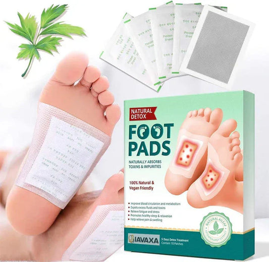 🌿 Natural Foot Detox Pads | 📦 Pack of 60 (✨ 30-Day Full Detox Course)🌿